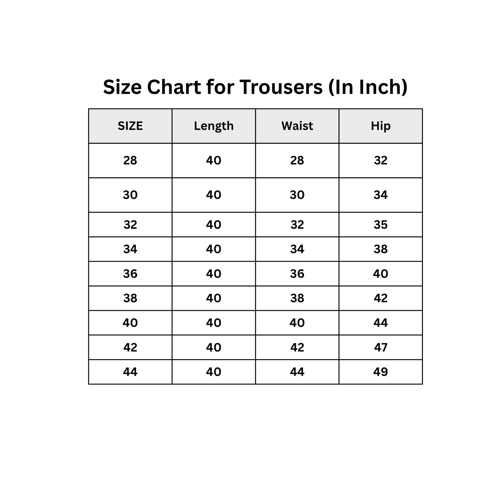 DUIET Official Uniform Trouser (For Boys & Girls)
